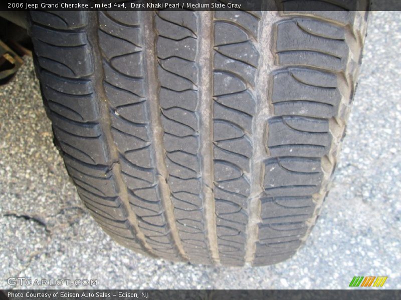 Dark Khaki Pearl / Medium Slate Gray 2006 Jeep Grand Cherokee Limited 4x4