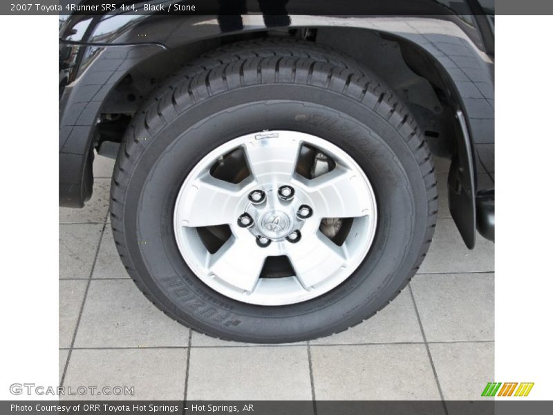 Black / Stone 2007 Toyota 4Runner SR5 4x4