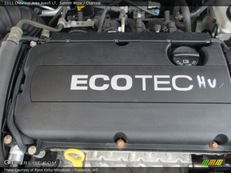 Summit White / Charcoal 2011 Chevrolet Aveo Aveo5 LT