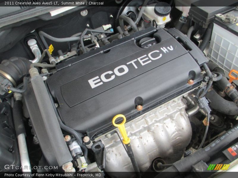 Summit White / Charcoal 2011 Chevrolet Aveo Aveo5 LT