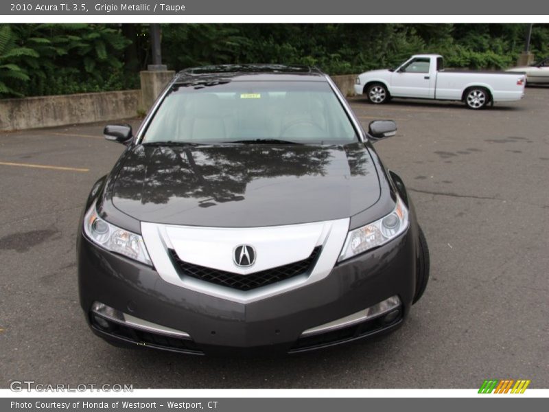 Grigio Metallic / Taupe 2010 Acura TL 3.5