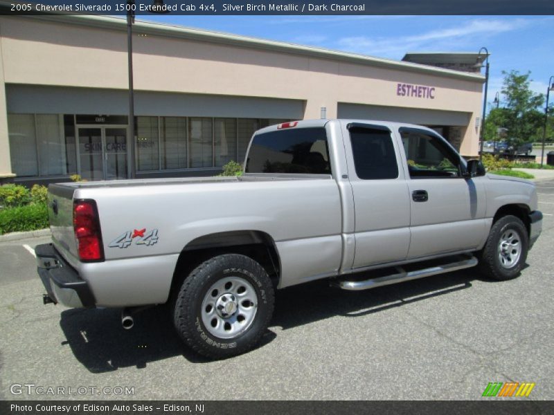 Silver Birch Metallic / Dark Charcoal 2005 Chevrolet Silverado 1500 Extended Cab 4x4