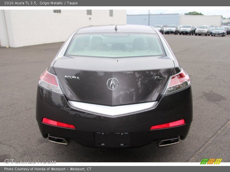 Grigio Metallic / Taupe 2010 Acura TL 3.5