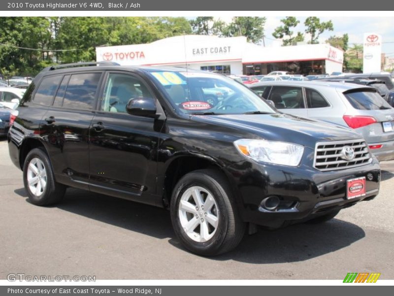 Black / Ash 2010 Toyota Highlander V6 4WD