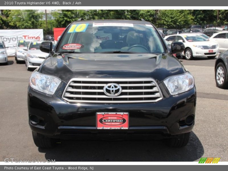 Black / Ash 2010 Toyota Highlander V6 4WD