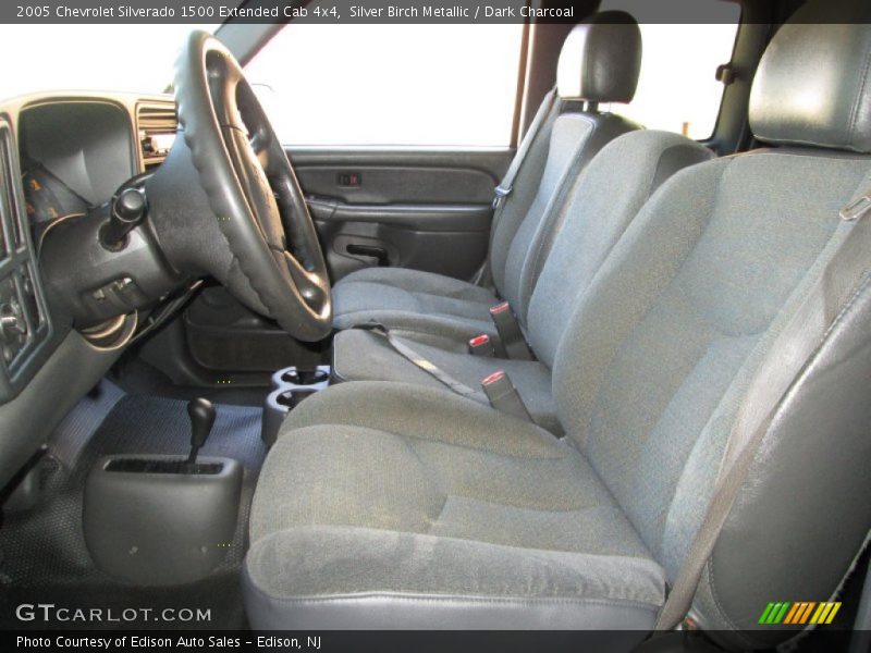 Silver Birch Metallic / Dark Charcoal 2005 Chevrolet Silverado 1500 Extended Cab 4x4