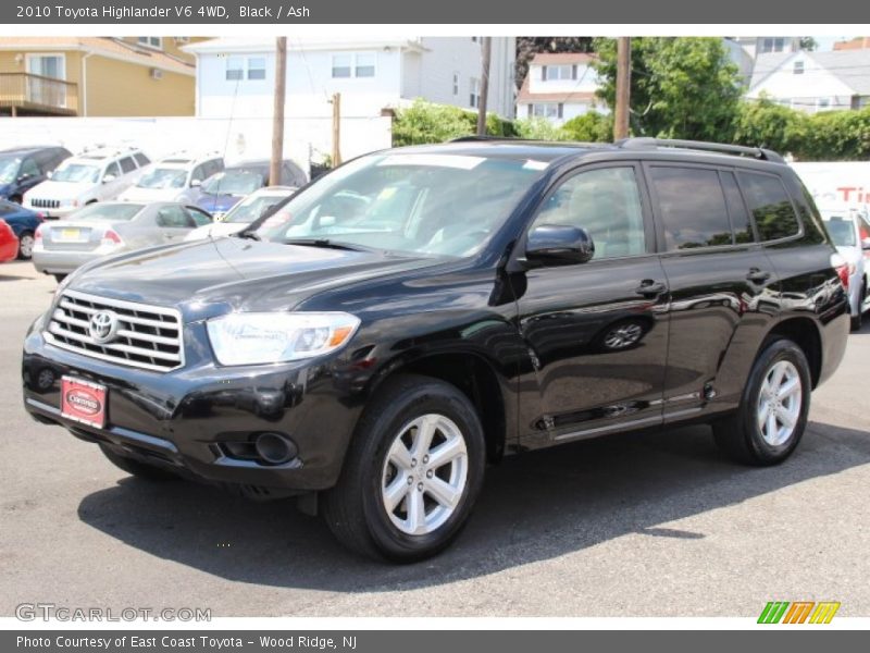 Black / Ash 2010 Toyota Highlander V6 4WD