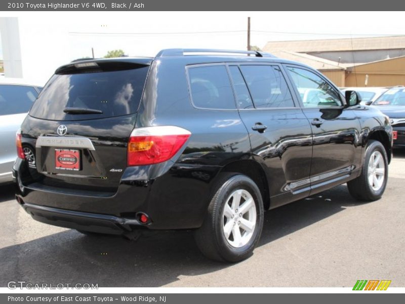 Black / Ash 2010 Toyota Highlander V6 4WD