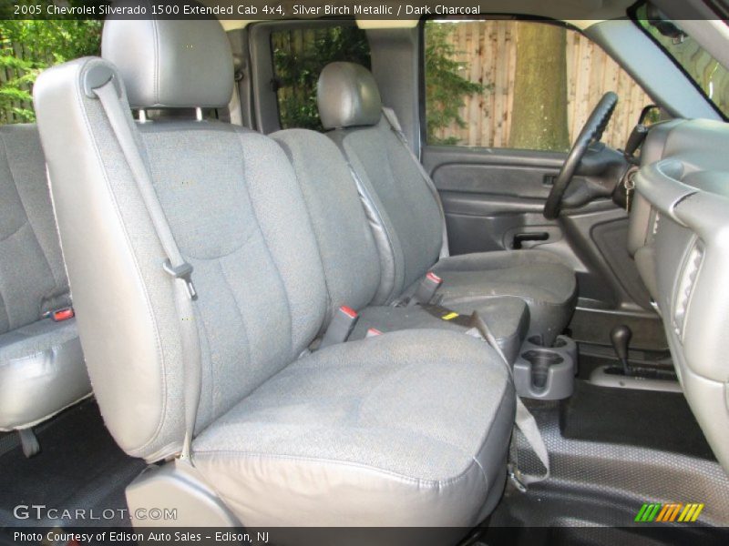 Silver Birch Metallic / Dark Charcoal 2005 Chevrolet Silverado 1500 Extended Cab 4x4