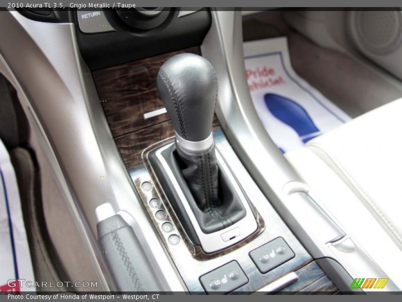 Grigio Metallic / Taupe 2010 Acura TL 3.5