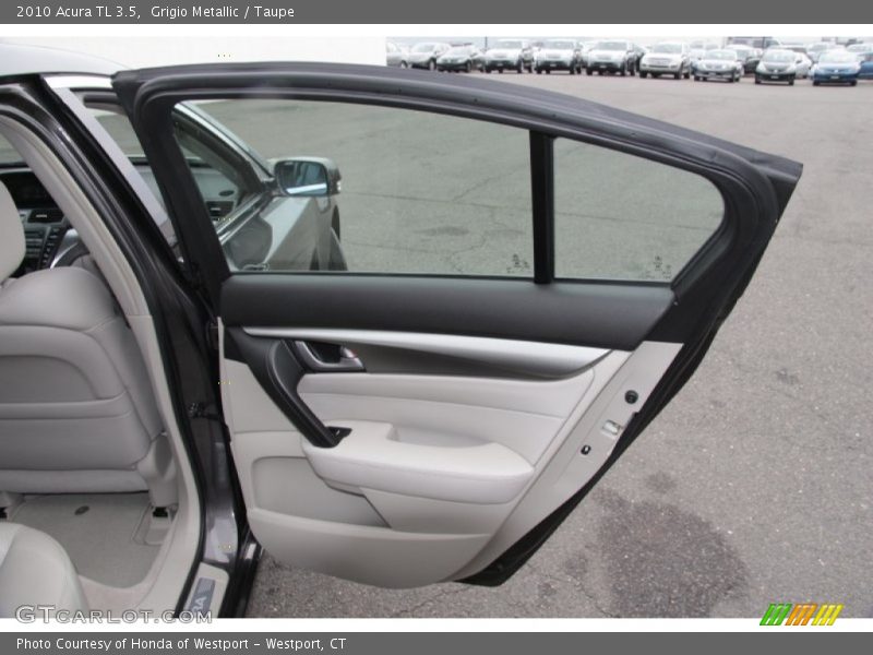 Grigio Metallic / Taupe 2010 Acura TL 3.5
