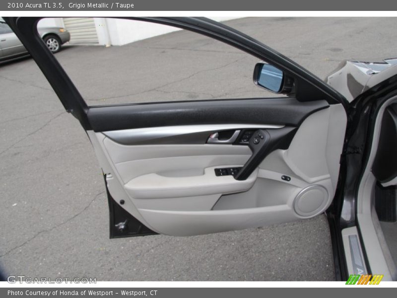 Grigio Metallic / Taupe 2010 Acura TL 3.5