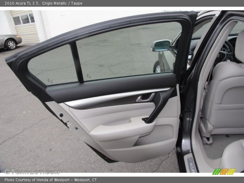 Grigio Metallic / Taupe 2010 Acura TL 3.5