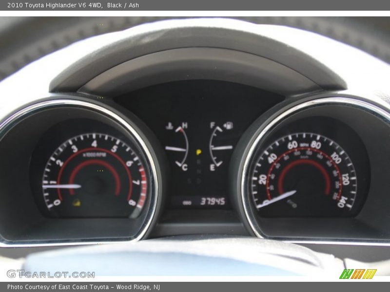 Black / Ash 2010 Toyota Highlander V6 4WD