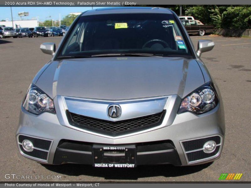 Palladium Silver Metallic / Ebony 2010 Acura RDX SH-AWD Technology