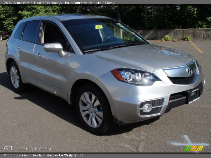 Palladium Silver Metallic / Ebony 2010 Acura RDX SH-AWD Technology