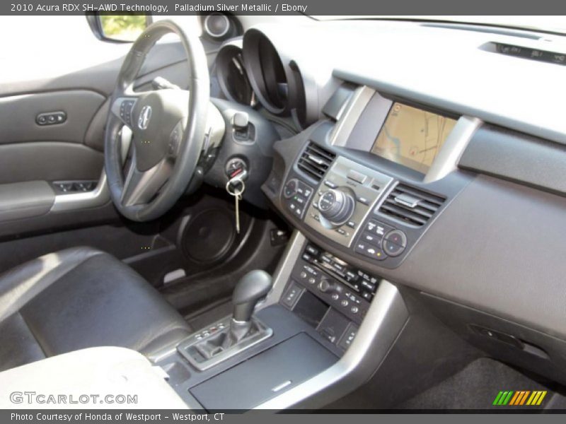 Palladium Silver Metallic / Ebony 2010 Acura RDX SH-AWD Technology