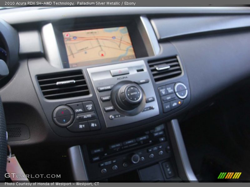 Palladium Silver Metallic / Ebony 2010 Acura RDX SH-AWD Technology