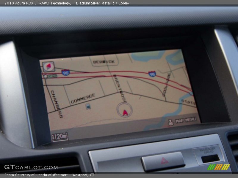 Palladium Silver Metallic / Ebony 2010 Acura RDX SH-AWD Technology