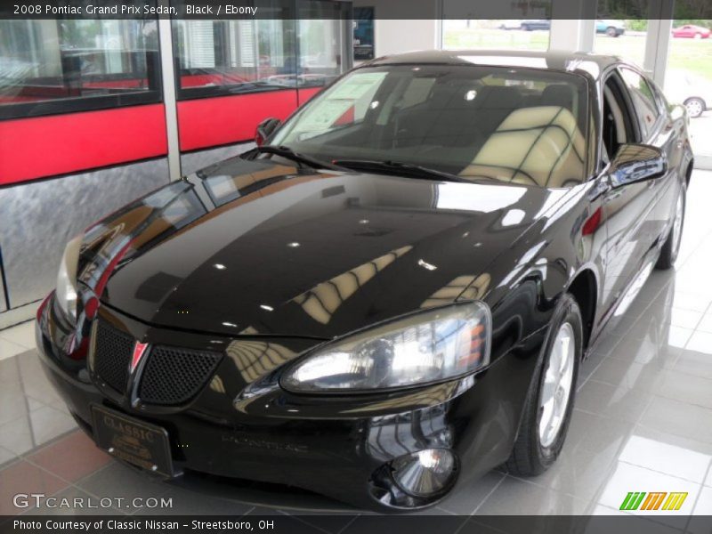 Black / Ebony 2008 Pontiac Grand Prix Sedan