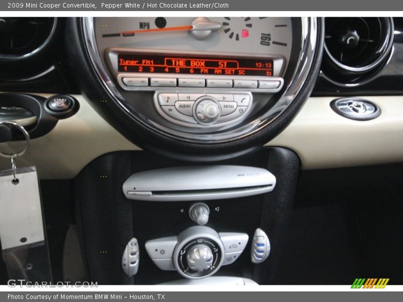 Pepper White / Hot Chocolate Leather/Cloth 2009 Mini Cooper Convertible