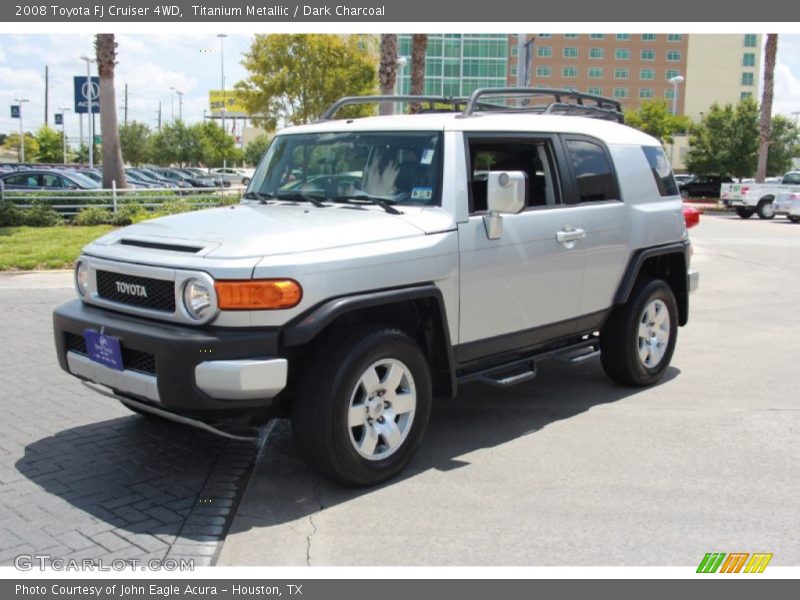 Titanium Metallic / Dark Charcoal 2008 Toyota FJ Cruiser 4WD
