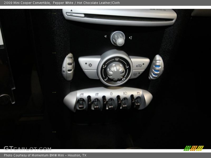 Pepper White / Hot Chocolate Leather/Cloth 2009 Mini Cooper Convertible