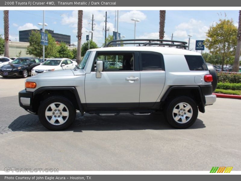 Titanium Metallic / Dark Charcoal 2008 Toyota FJ Cruiser 4WD