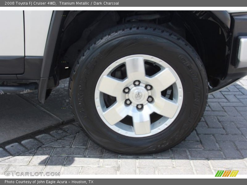 Titanium Metallic / Dark Charcoal 2008 Toyota FJ Cruiser 4WD