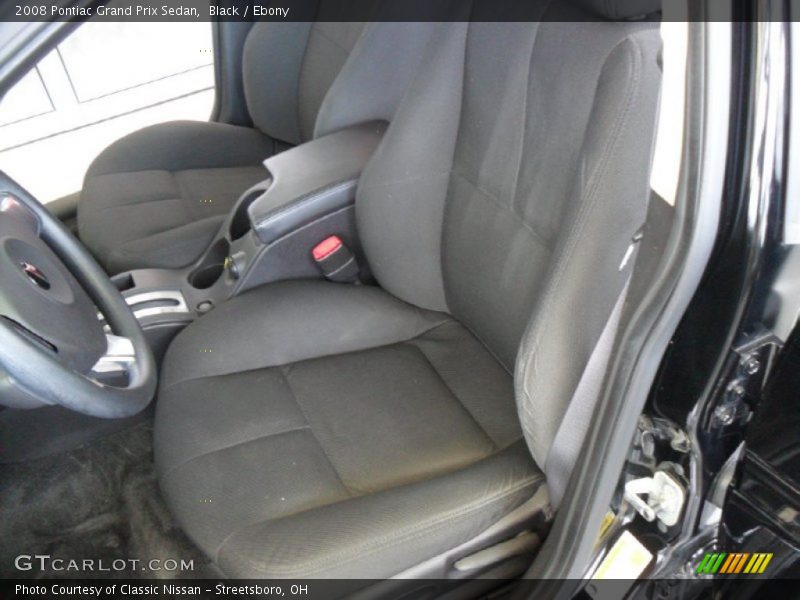 Black / Ebony 2008 Pontiac Grand Prix Sedan