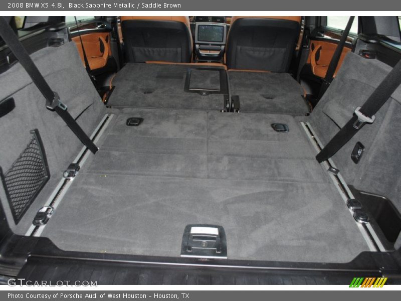 Black Sapphire Metallic / Saddle Brown 2008 BMW X5 4.8i