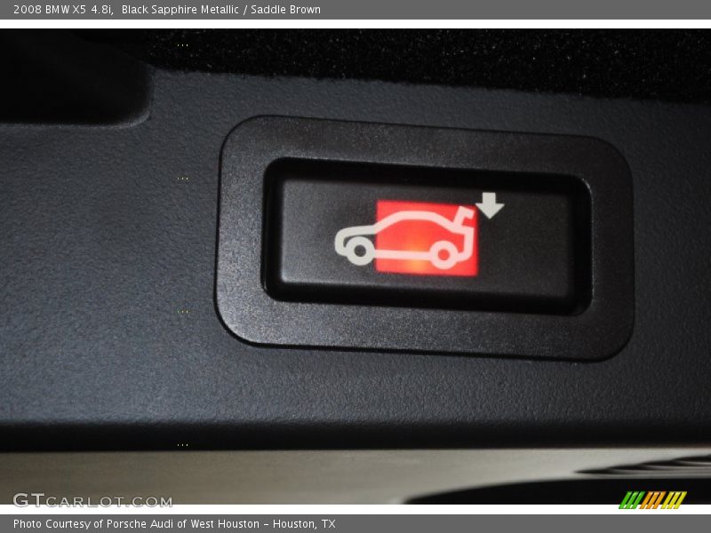 Black Sapphire Metallic / Saddle Brown 2008 BMW X5 4.8i