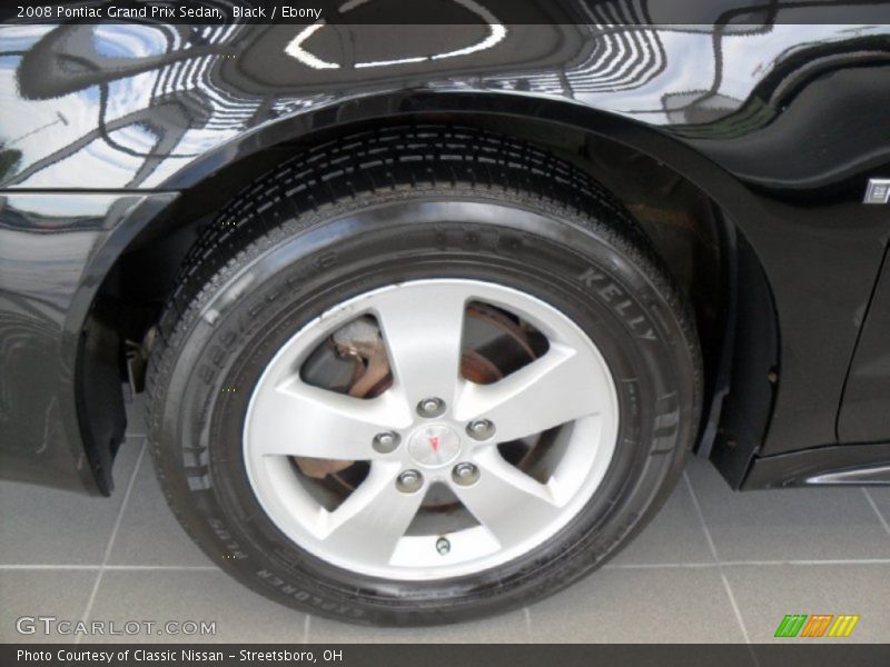 Black / Ebony 2008 Pontiac Grand Prix Sedan