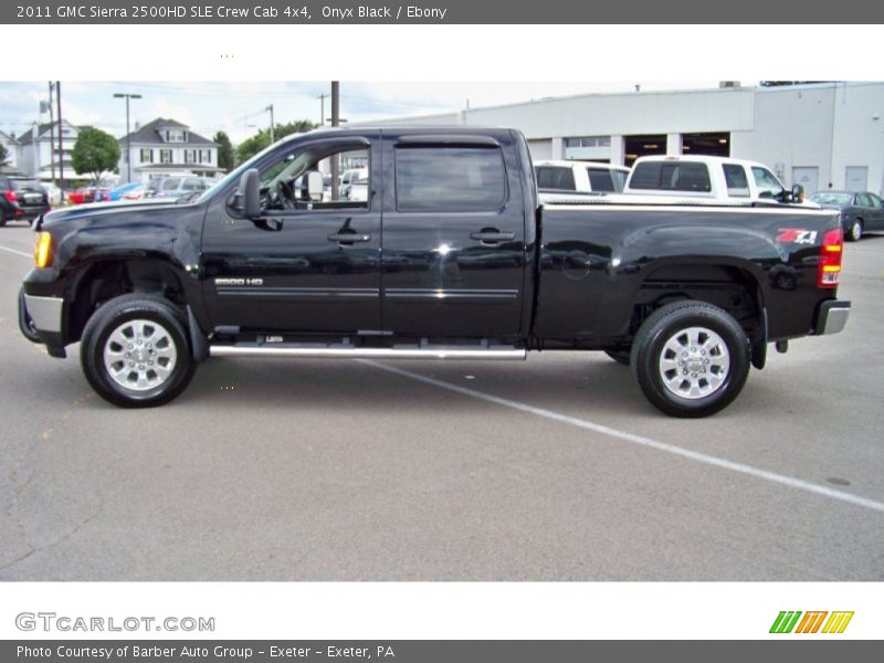 Onyx Black / Ebony 2011 GMC Sierra 2500HD SLE Crew Cab 4x4