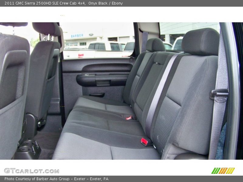 Onyx Black / Ebony 2011 GMC Sierra 2500HD SLE Crew Cab 4x4