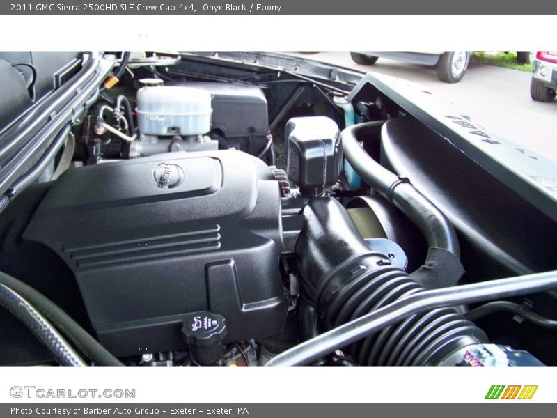 Onyx Black / Ebony 2011 GMC Sierra 2500HD SLE Crew Cab 4x4