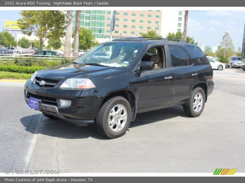 Nighthawk Black Pearl / Saddle 2002 Acura MDX Touring