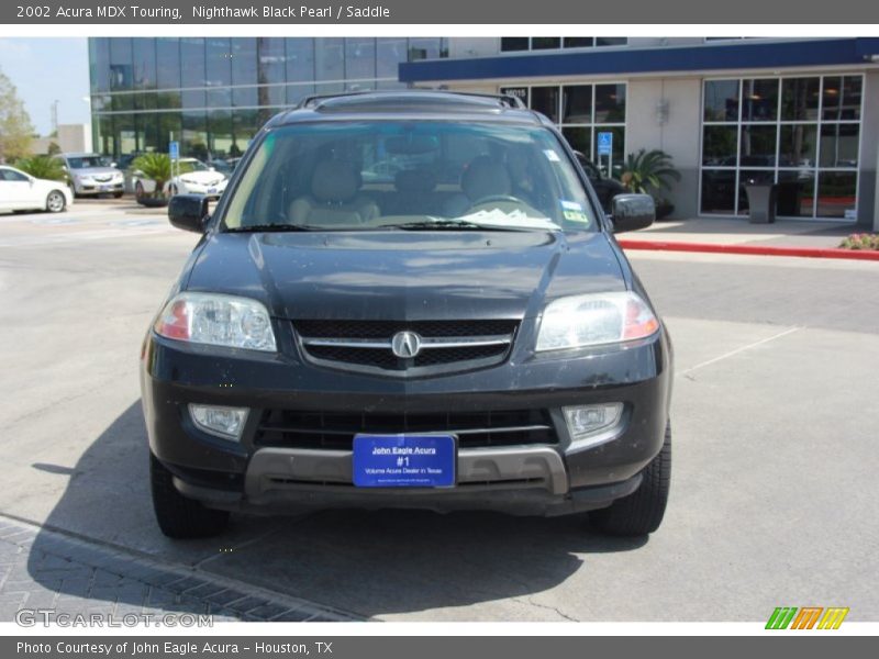 Nighthawk Black Pearl / Saddle 2002 Acura MDX Touring