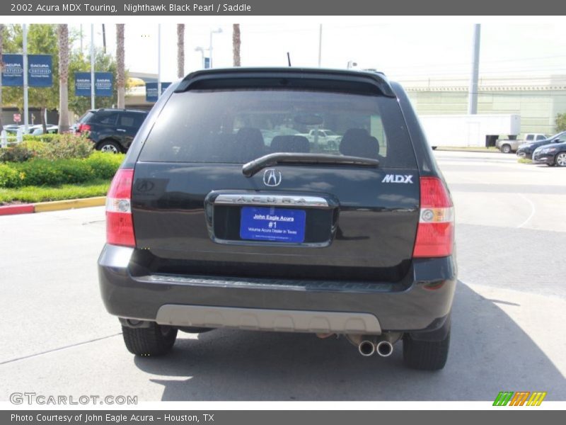 Nighthawk Black Pearl / Saddle 2002 Acura MDX Touring