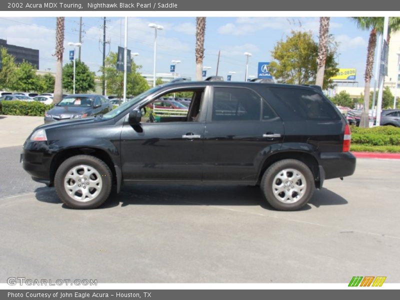 Nighthawk Black Pearl / Saddle 2002 Acura MDX Touring
