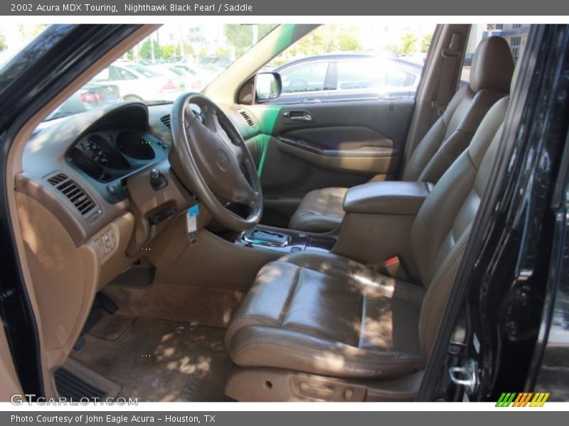 Nighthawk Black Pearl / Saddle 2002 Acura MDX Touring