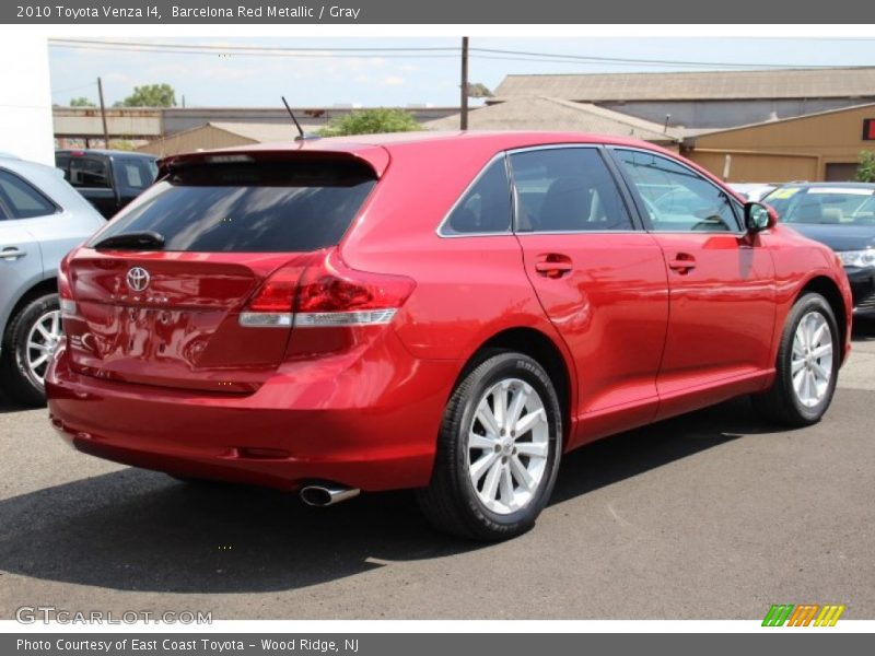 Barcelona Red Metallic / Gray 2010 Toyota Venza I4