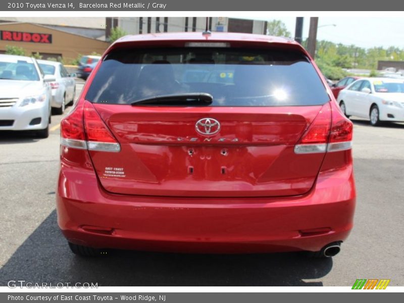 Barcelona Red Metallic / Gray 2010 Toyota Venza I4