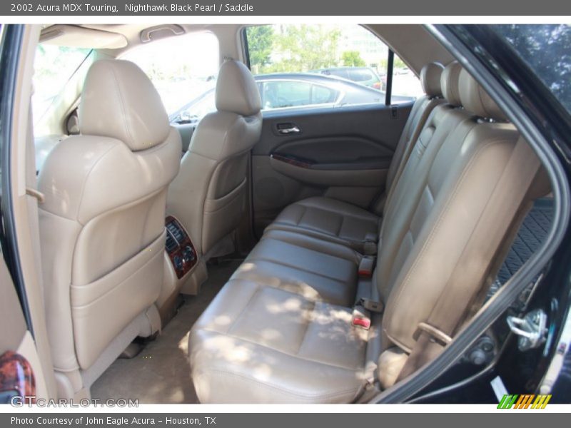 Nighthawk Black Pearl / Saddle 2002 Acura MDX Touring