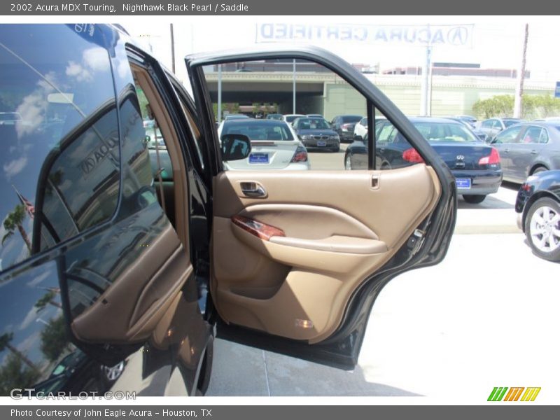 Nighthawk Black Pearl / Saddle 2002 Acura MDX Touring