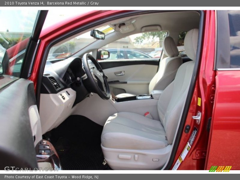 Barcelona Red Metallic / Gray 2010 Toyota Venza I4