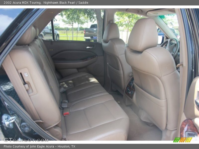Nighthawk Black Pearl / Saddle 2002 Acura MDX Touring