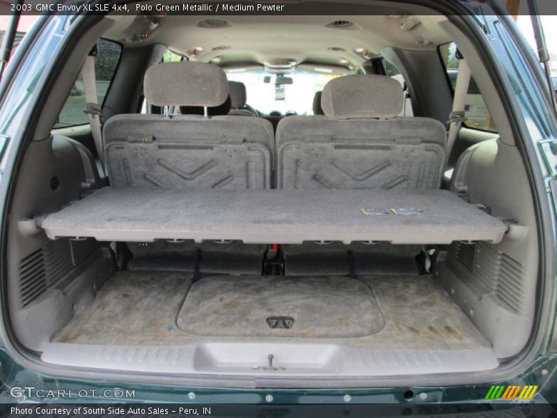 Polo Green Metallic / Medium Pewter 2003 GMC Envoy XL SLE 4x4