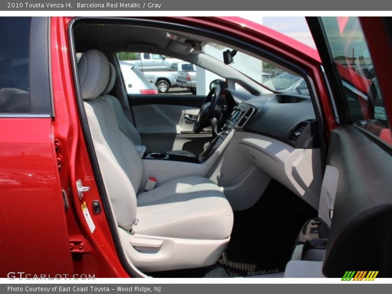 Barcelona Red Metallic / Gray 2010 Toyota Venza I4