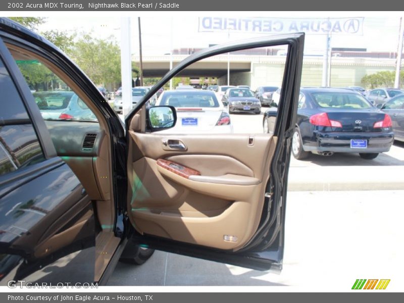 Nighthawk Black Pearl / Saddle 2002 Acura MDX Touring